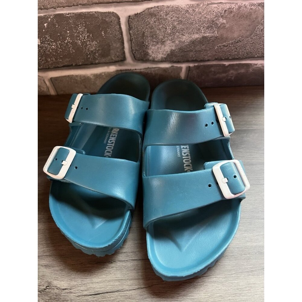 Birkenstock  Arizona Turquoise EVA Size 36 (6 / 6.5 US) - Picture 2 of 16